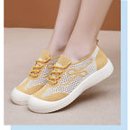 Mode-vorausAtmungsaktive Rundspitz-Schuhe mit Mesh-Obermaterial