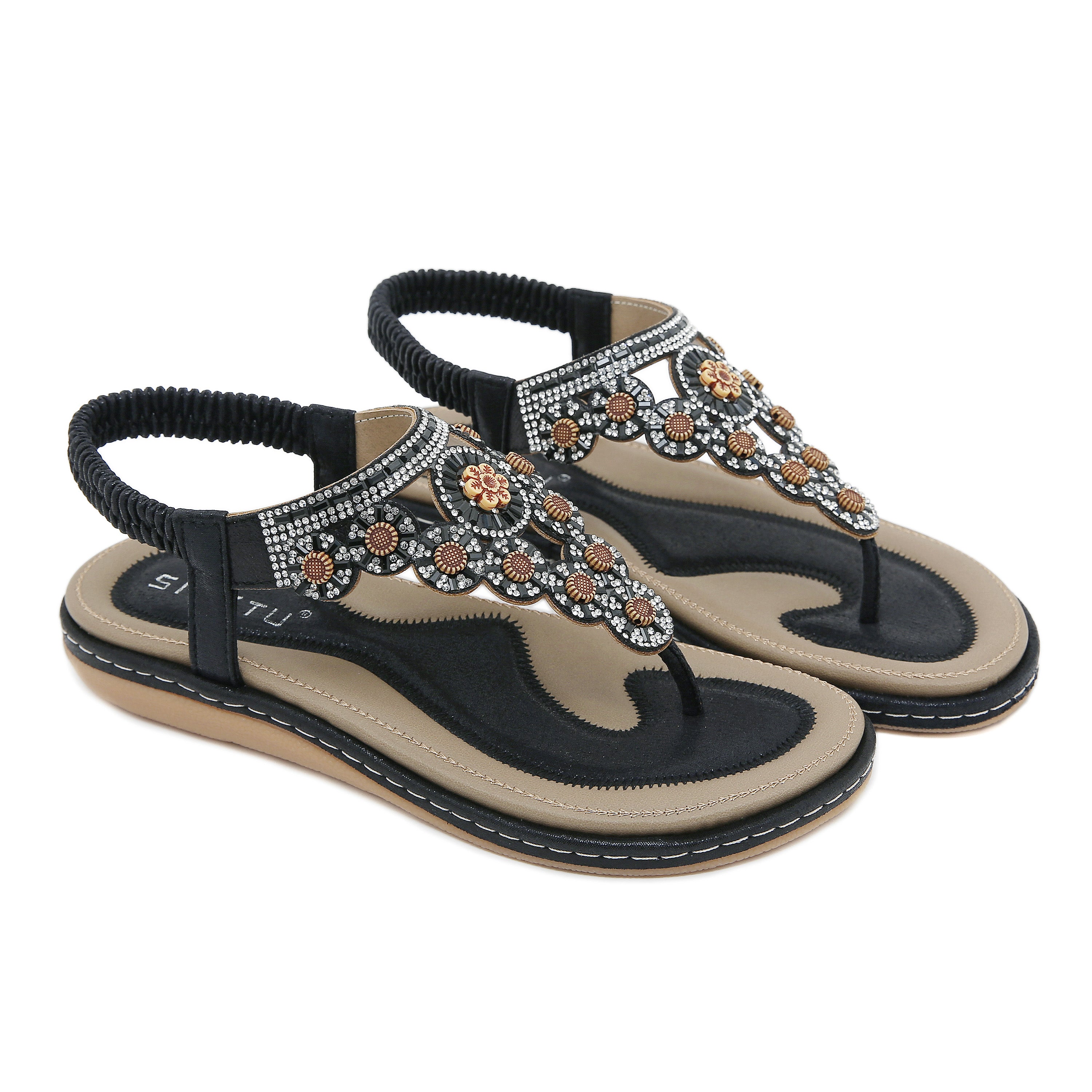 Mode-Voraus™ x SIKETU Böhmische Strass-Sandalen | Sommer-Special 💎
