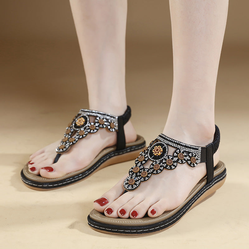 Mode-Voraus™ x SIKETU Böhmische Strass-Sandalen | Sommer-Special 💎