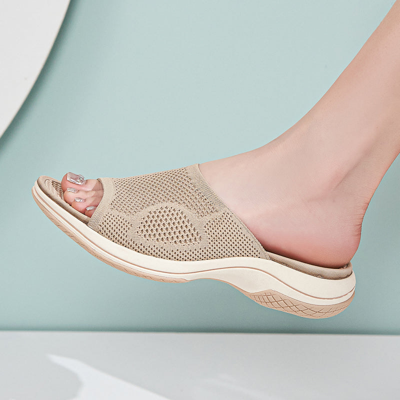 EVA Flyknit atmungsaktive dämpfende Hausschuhe