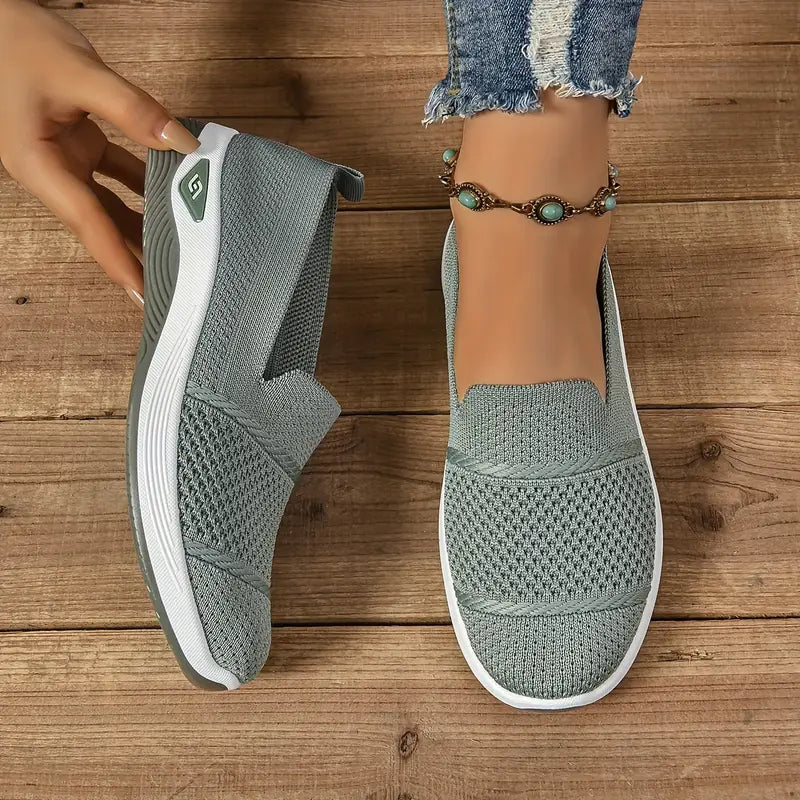 LOUVRE Atmungsaktive Slip-Ons – Orthopädische, bequeme Sneakers