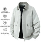 Kontrast-Farben Karo-Jacke Herren mit Klappenkragen | Utility-Stil | Neuheit Herbst/Winter