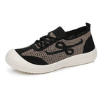 Mode-vorausAtmungsaktive Rundspitz-Schuhe mit Mesh-Obermaterial