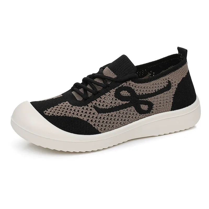 Mode-vorausAtmungsaktive Rundspitz-Schuhe mit Mesh-Obermaterial