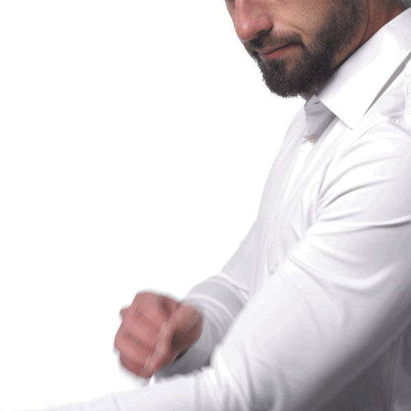 Herren Langarmhemd mit Vier-Wege-Stretch - knitterarm & pflegeleicht
