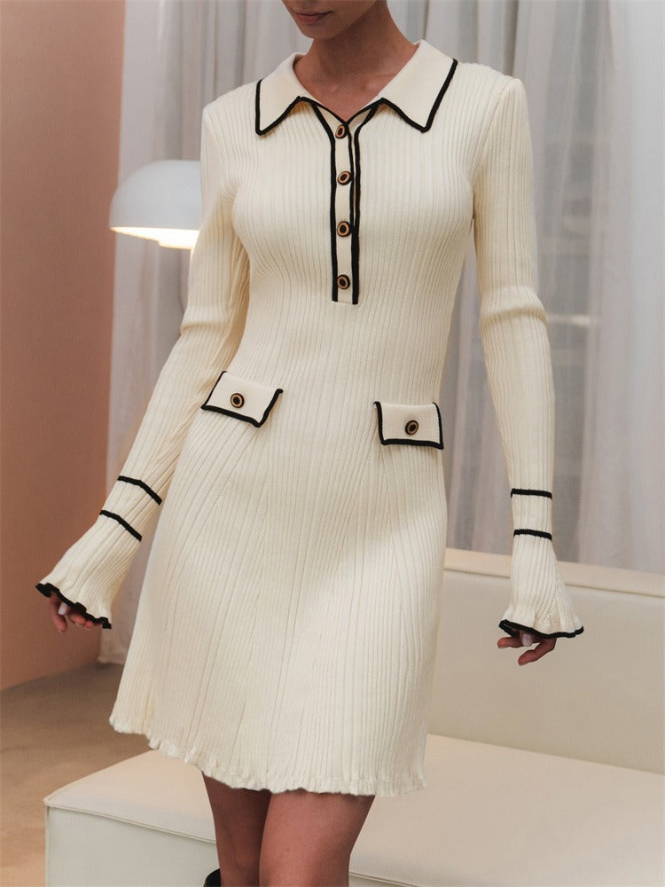 Chanel-Stil Strickkleid | Zeitlose Eleganz neu interpretiert