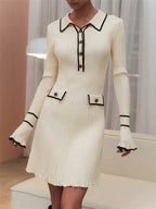 Chanel-Stil Strickkleid | Zeitlose Eleganz neu interpretiert