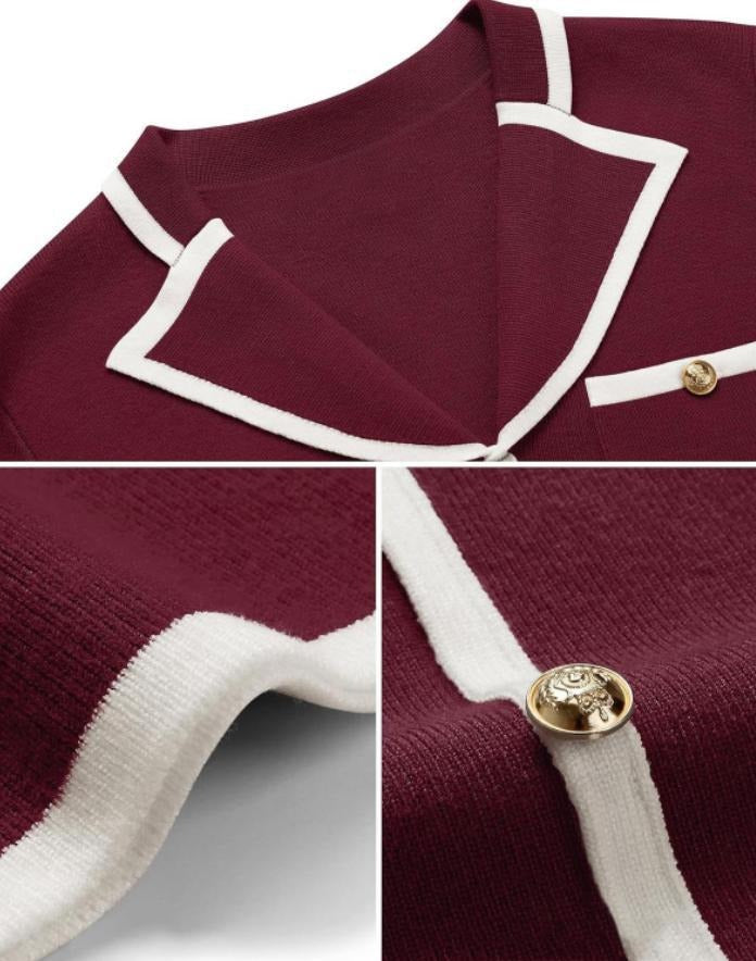 Strickkleid im Chanel-Style | Zeitlose Eleganz für den Alltag