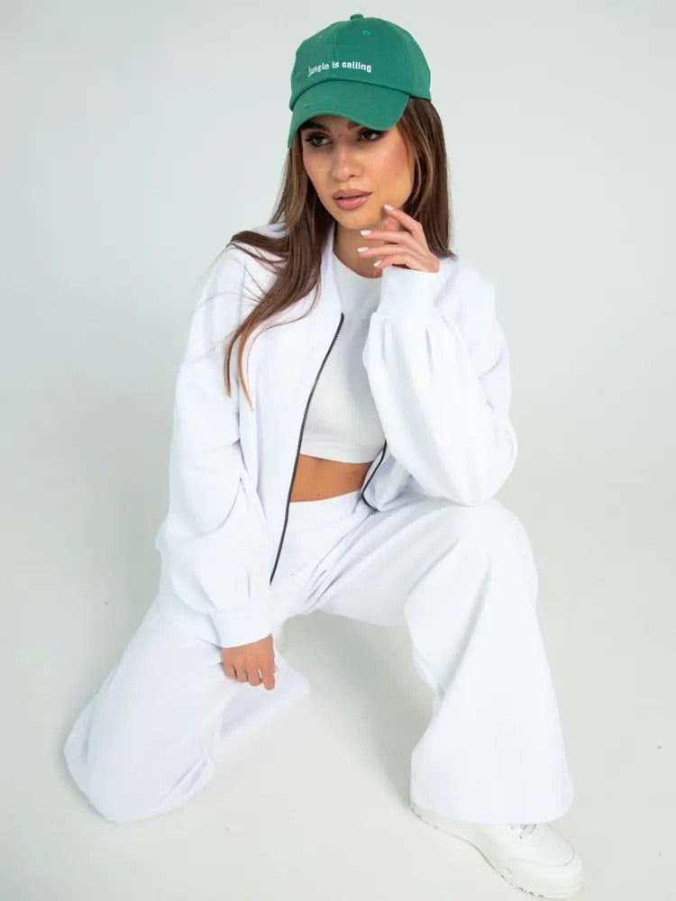 Sanfte Note - Freizeit-Sportset (Jacke + Weite Hose)