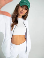 Sanfte Note - Freizeit-Sportset (Jacke + Weite Hose)