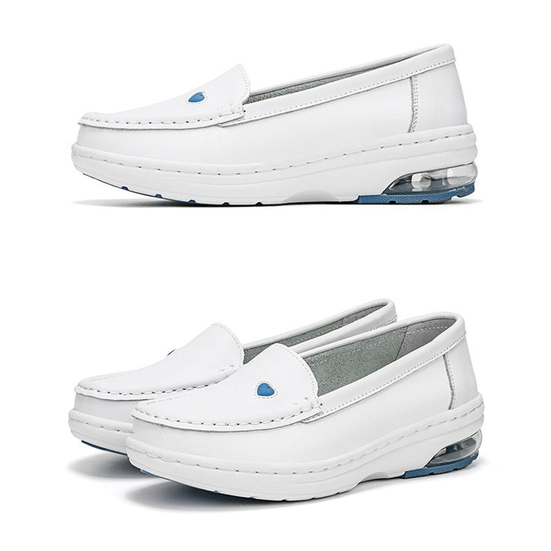 Weiße Fußpflege-Schuhe für den Alltag: Empfohlen vom Pflegepersonal!