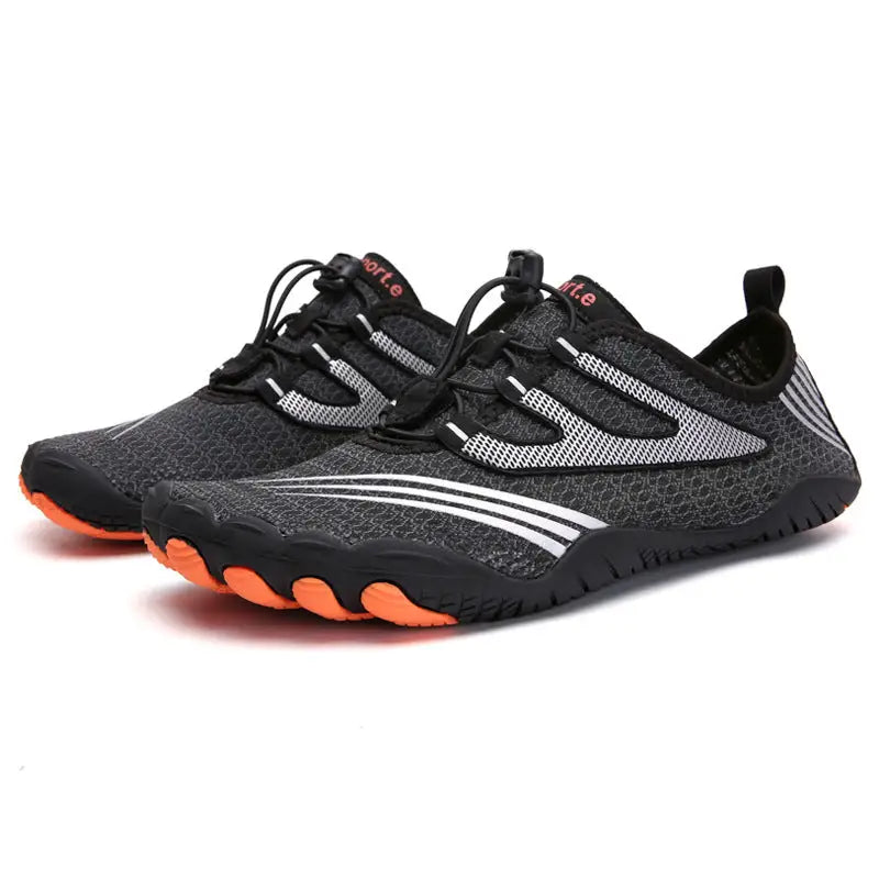 Stylish Blue and Black Water Shoes for Beach and Pool