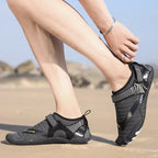Stylish Blue and Black Water Shoes for Beach and Pool